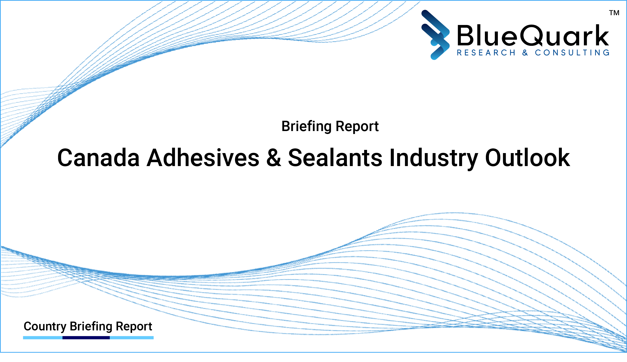 Brief Report on Adhesives & Sealants Industry Outlook in Canada from 2017 to 2029 - Market Size, Drivers, Restraints, Trade, and Key Company Profiles