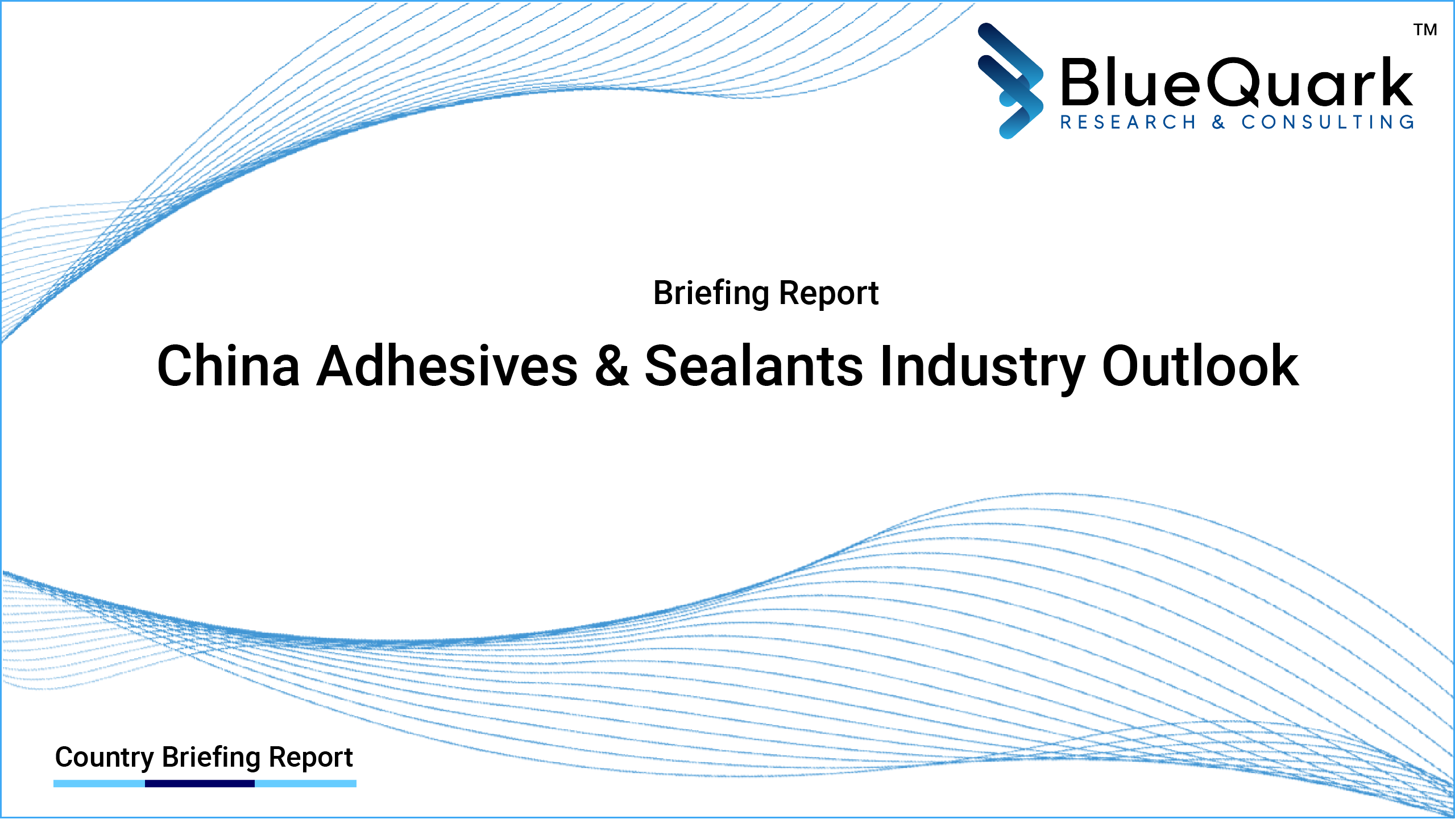 Brief Report on Adhesives & Sealants Industry Outlook in China from 2017 to 2029 - Market Size, Drivers, Restraints, Trade, and Key Company Profiles