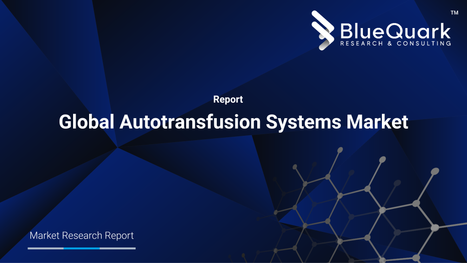 Global Autotransfusion Systems Market Outlook to 2029