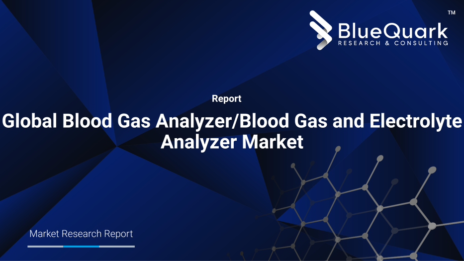 Global Blood Gas Analyzer/Blood Gas and Electrolyte Analyzer Market Outlook to 2029