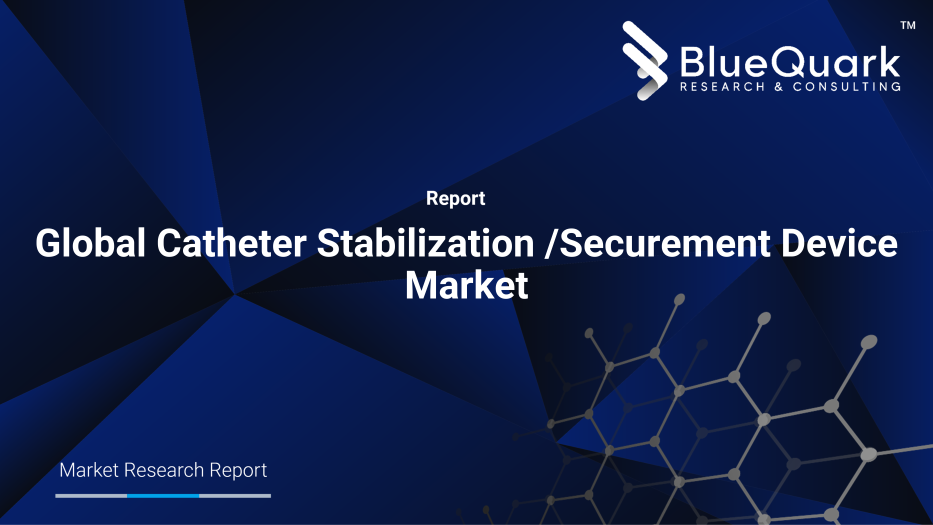 Global Catheter Stabilization /Securement Device Market Outlook to 2029