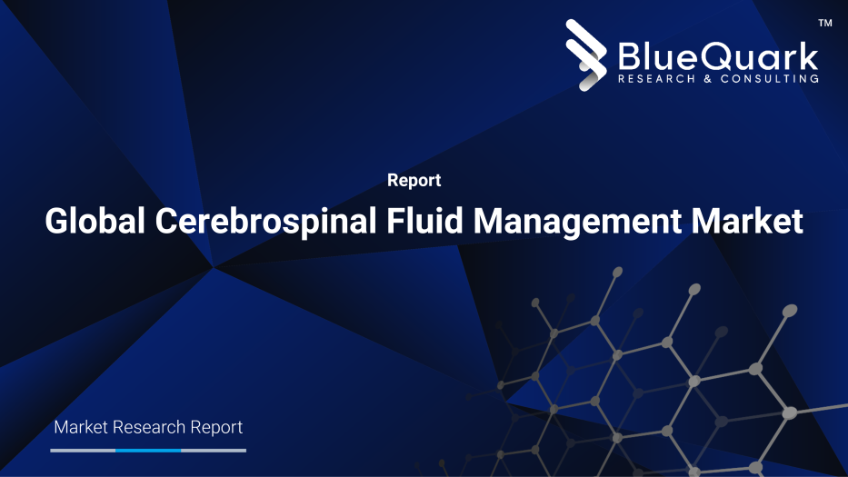 Global Cerebrospinal Fluid Management Market Outlook to 2029