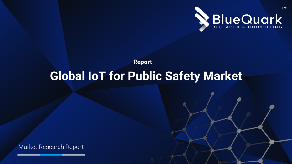 Global IoT for Public Safety Market Outlook to 2029