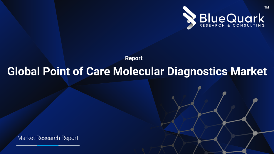 Global Point of Care Molecular Diagnostics Market Outlook to 2029