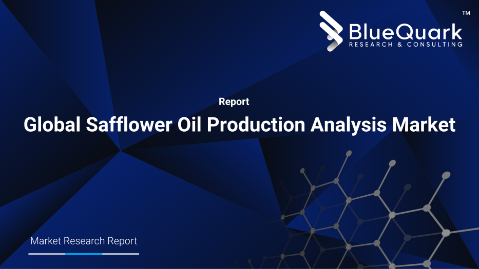 Global Safflower Oil Production Analysis Market Outlook to 2029