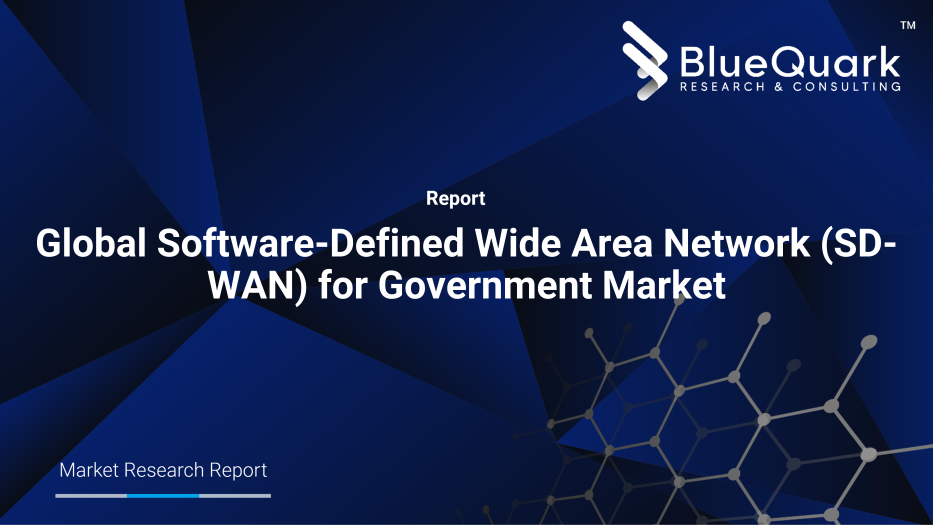 Global Software-Defined Wide Area Network (SD-WAN) for Government Market Outlook to 2029