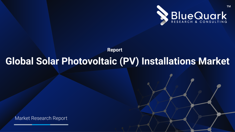 Global Solar Photovoltaic (PV) Installations Market Outlook to 2029